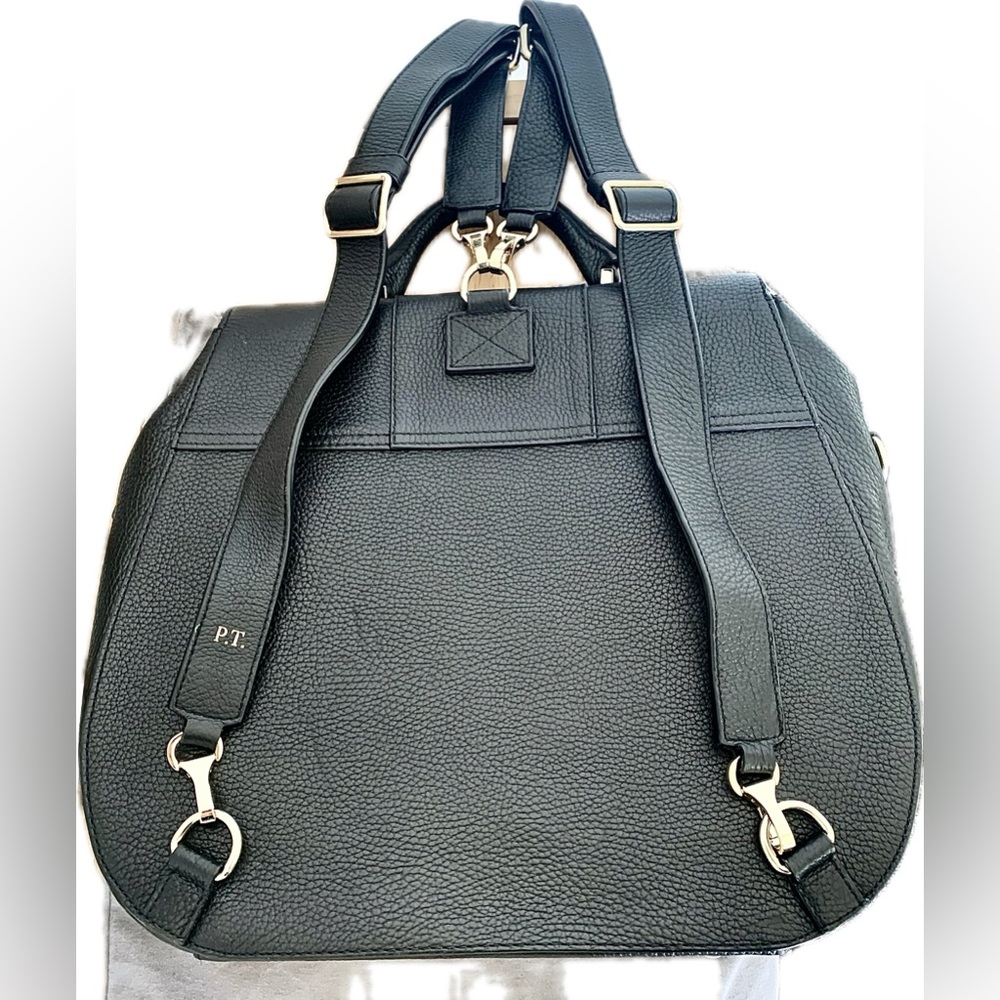 Demellier Black Leather Backpack and Handbag - Picture 8 of 10